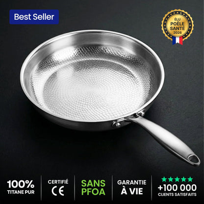 Poêle 100% Titane Pur — TITANOX®